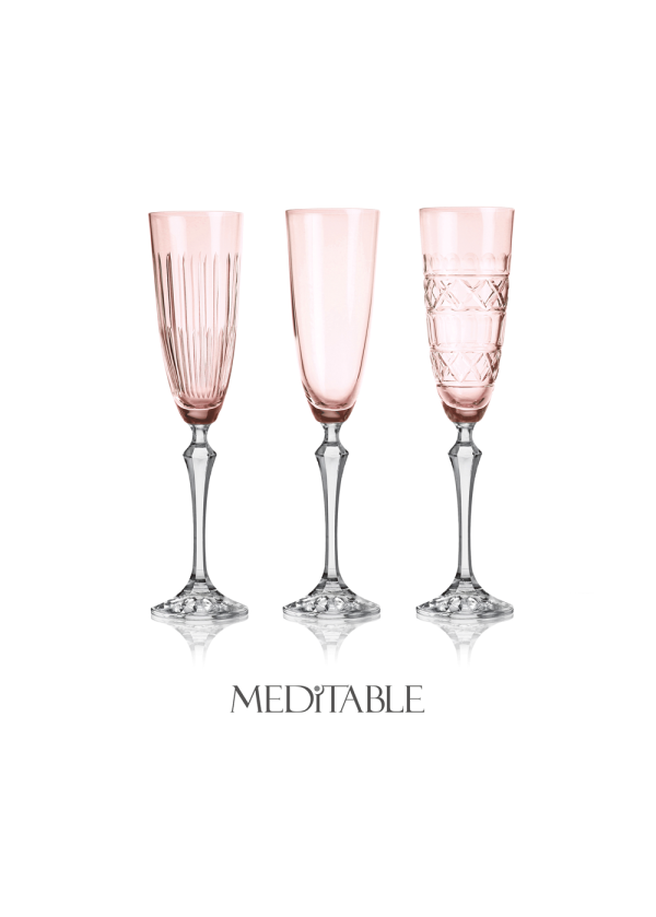 Set De Fl Tes Champagne En Cristal Le Cadeau Id Al Luxueux